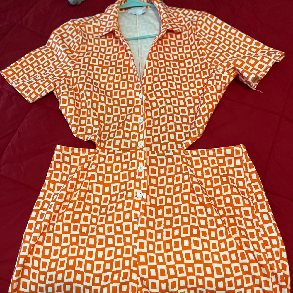 ASOS SZ 14 Open Back Romper
